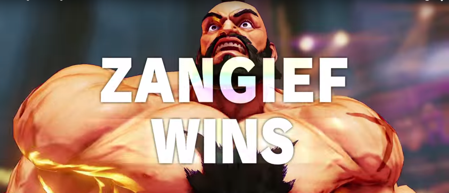 Street Fighter V: Zangief Reveal Trailer 