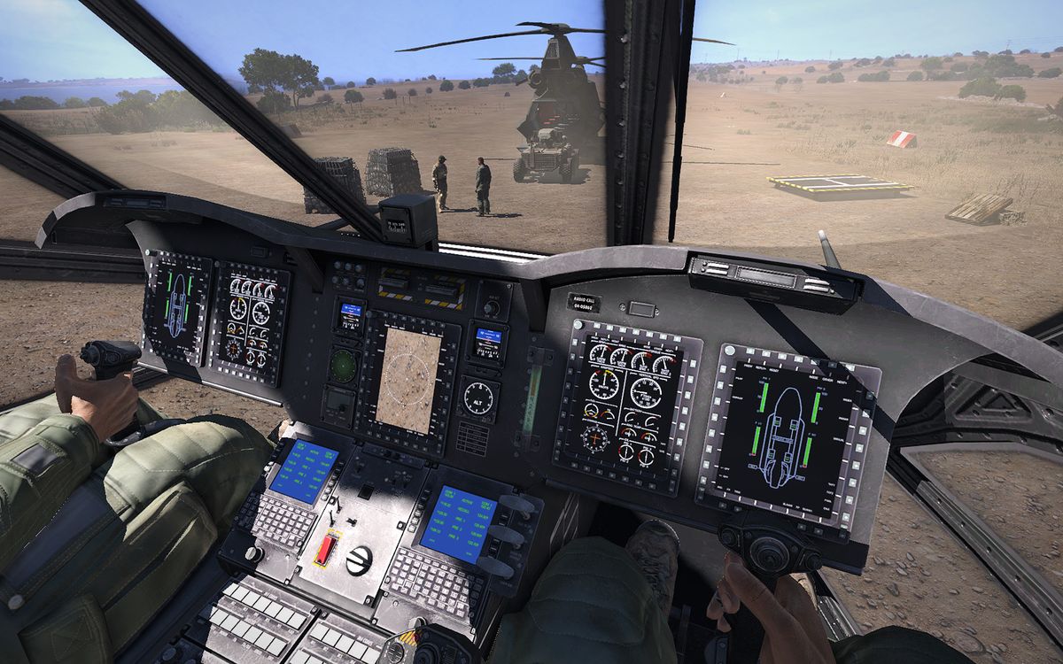 Flight Simulator doesn't have helicopters, modders added one