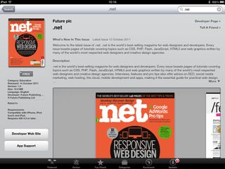 In iTunes look for .net, download and install the free app and discover .net via your iOS device