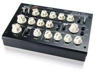 The retro looks and analogue sound of Vermona's latest will appeal to old synth fans.