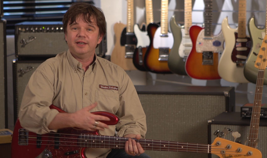 Fender product demo still