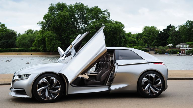 4. Suicide butterfly doors