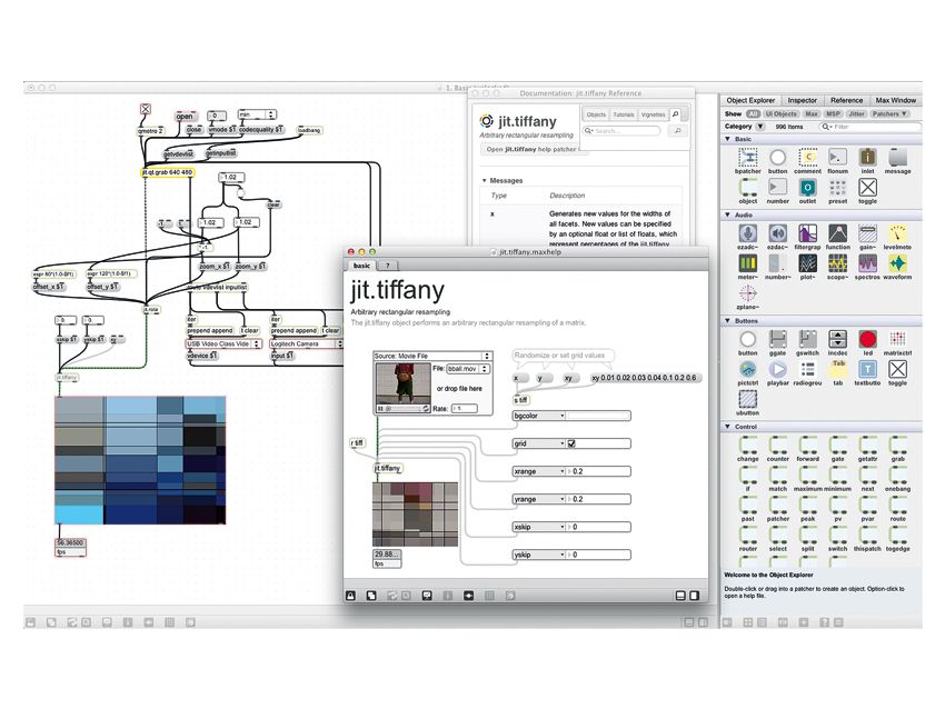Confused? Luckily Max 6 has a great set of help features on hand.