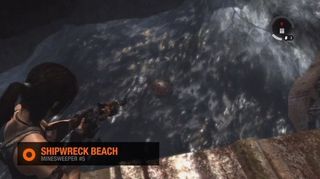 Tomb Raider Shipwreck Beach Mine #5