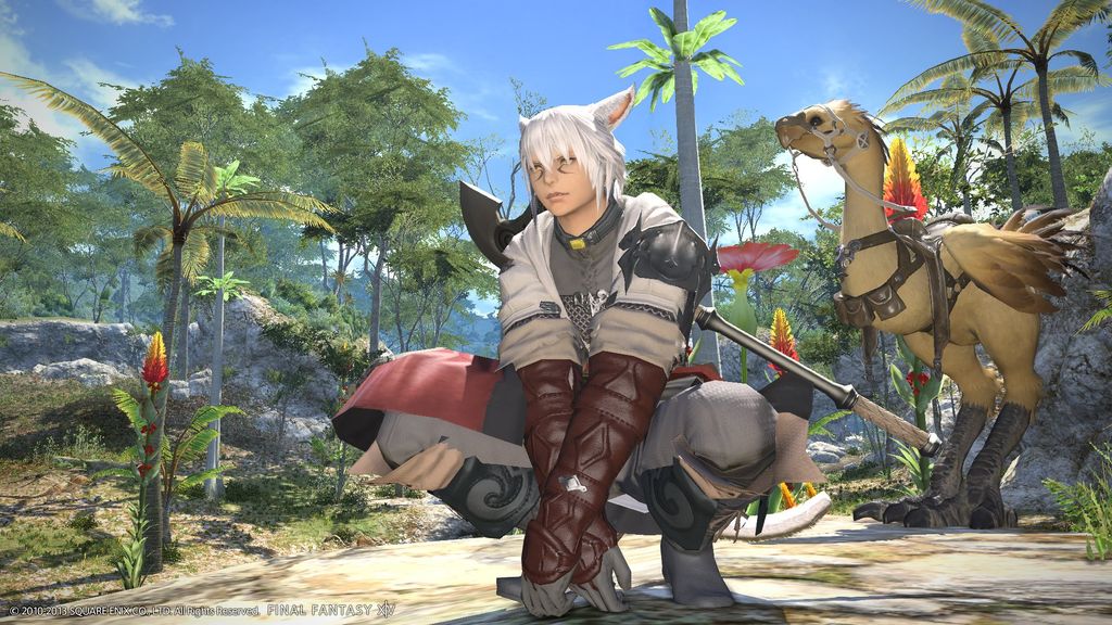 Final Fantasy Xiv Screenshots Show The Eternal Battle Between Cuteness And Monsters Pc Gamer