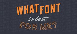 The best infographics: Which font