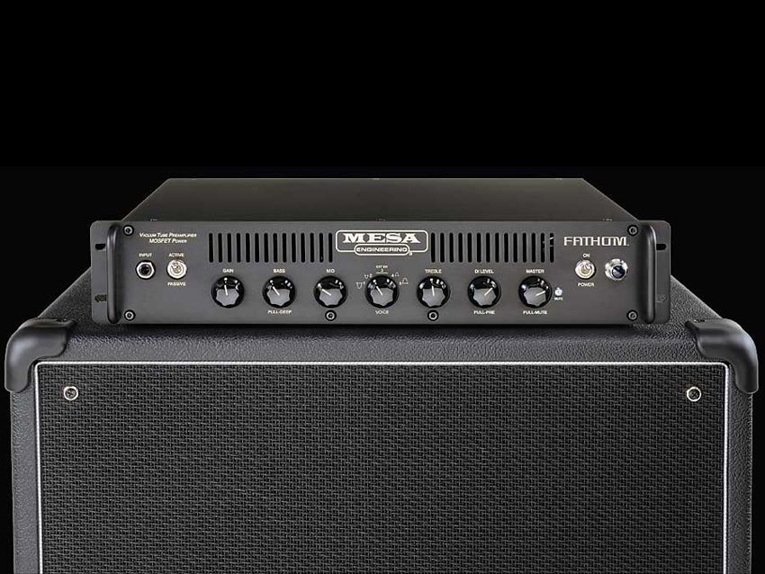 Mesa/Boogie's new Fathom amp is powered by 8 MOSFET transistors