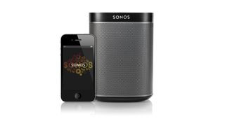 Sonos Play:1 på hvid baggrund