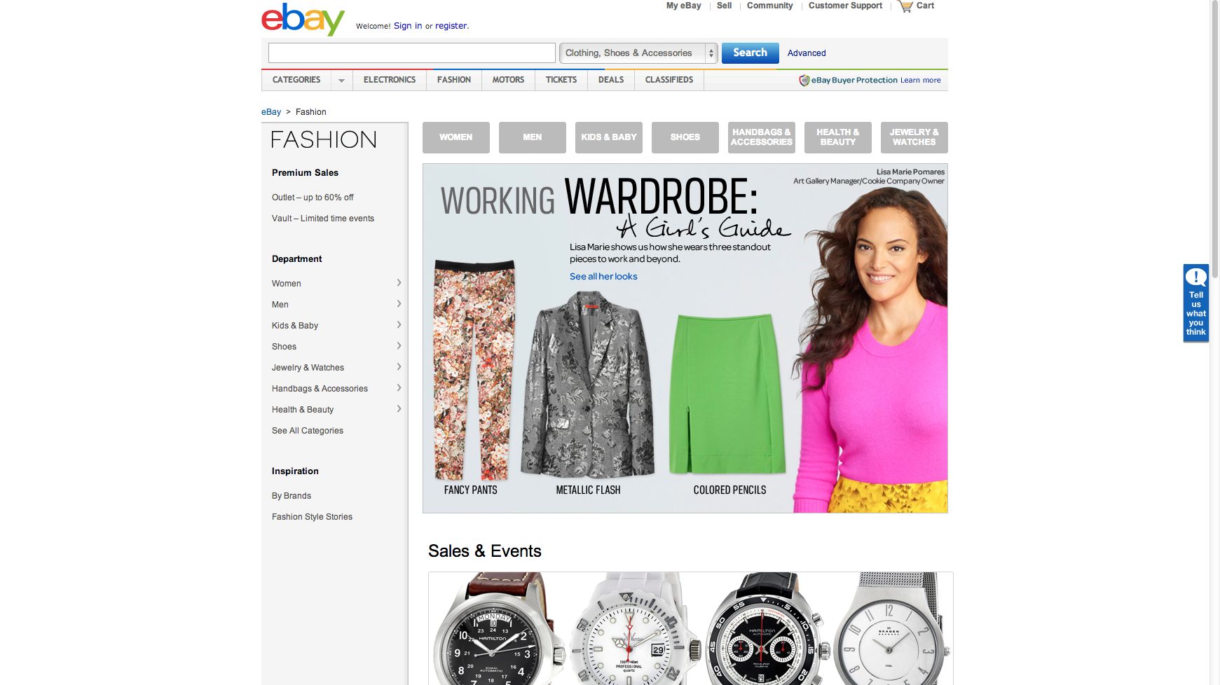 New Ebay Redesign