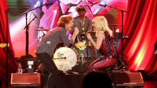 Mick Jagger and Lady Gaga sing together