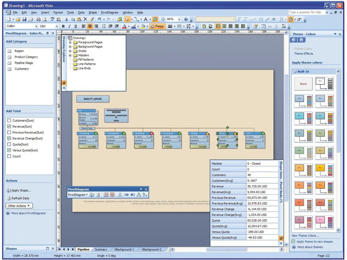 Purchase Office Visio Professional 2007