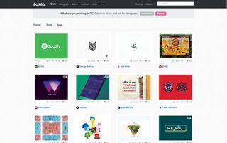 Platforms like Dribbble can help keep you in touch with the design community