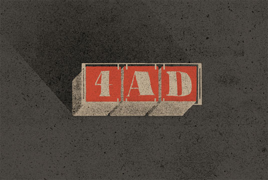 record label logos: 4ad