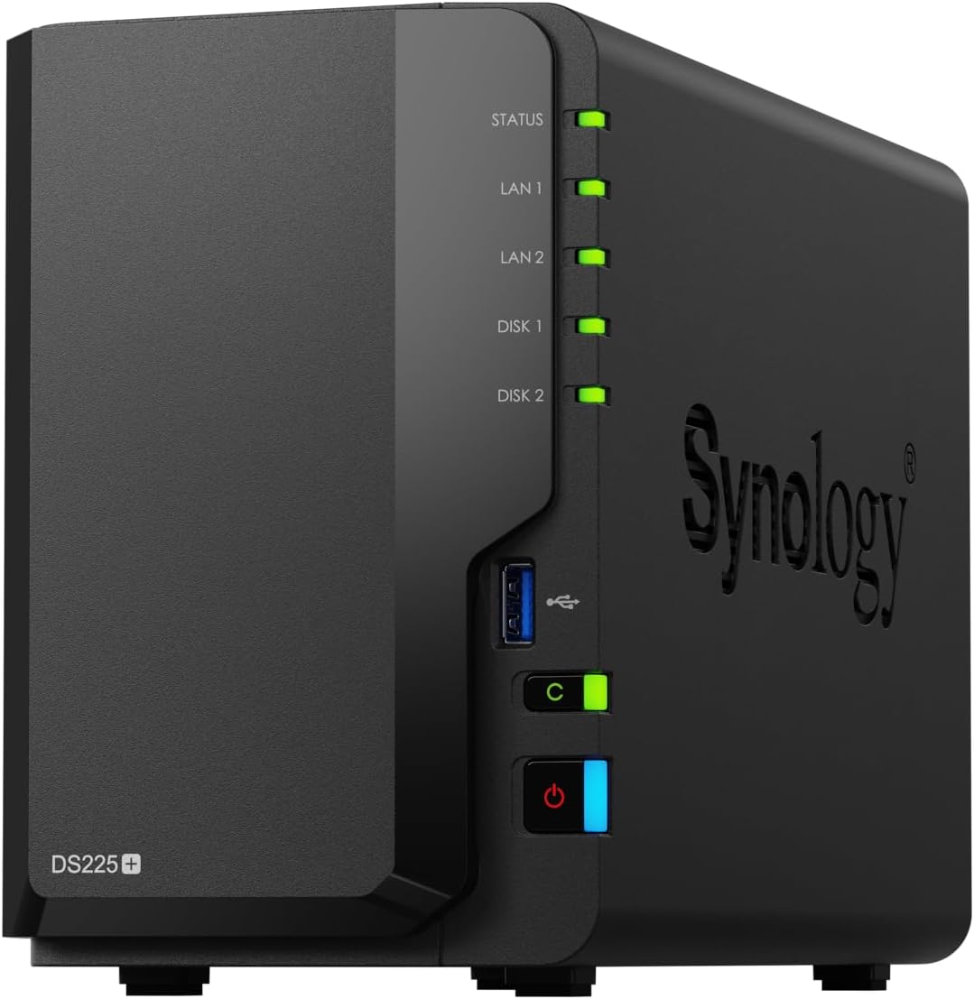 Synology 2-Bay Diskstation Ds225+ (diskless)