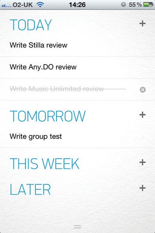 iPhone app review: Any.DO 1