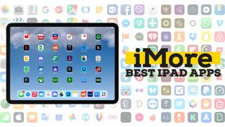 An iPad alongside a selection of app icons