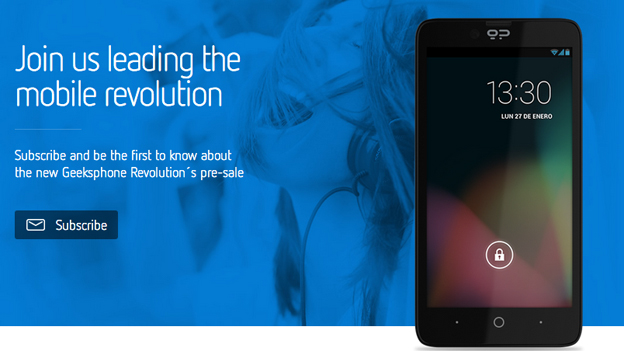 You want a Revolution? Geeksphone with Firefox OS and Android lands Feb. 20