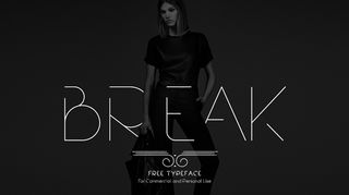 Free font: Break