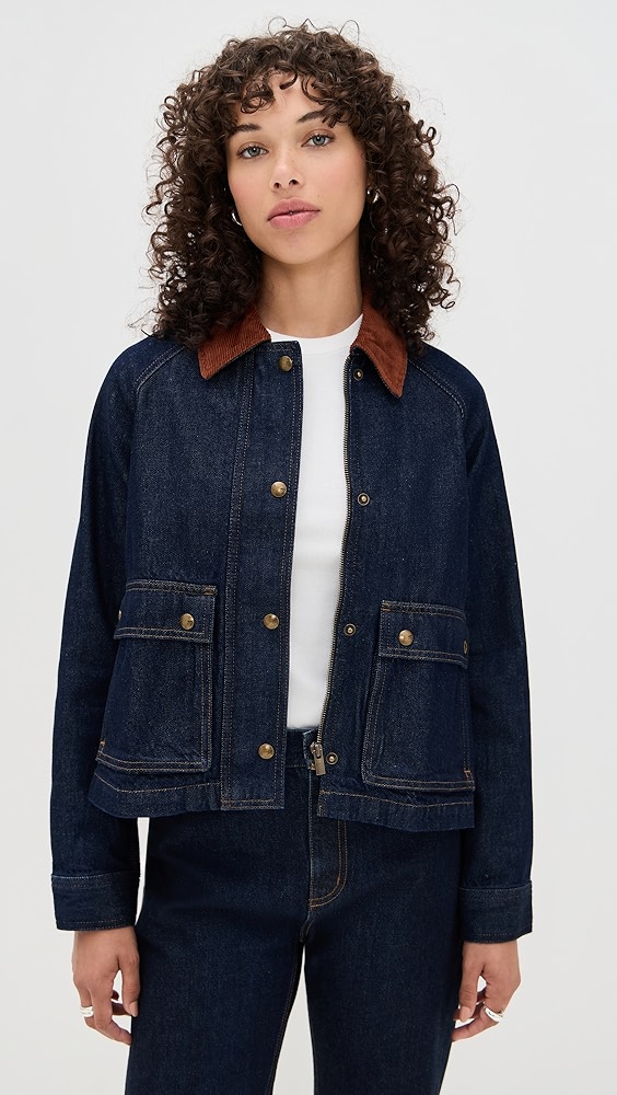 Madewell Denim Trapeze Jacket