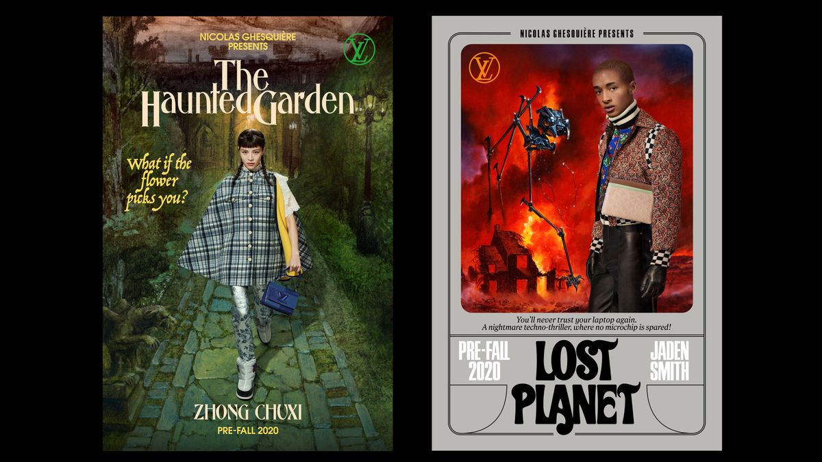 Louis Vuitton B movie cover poster campaign