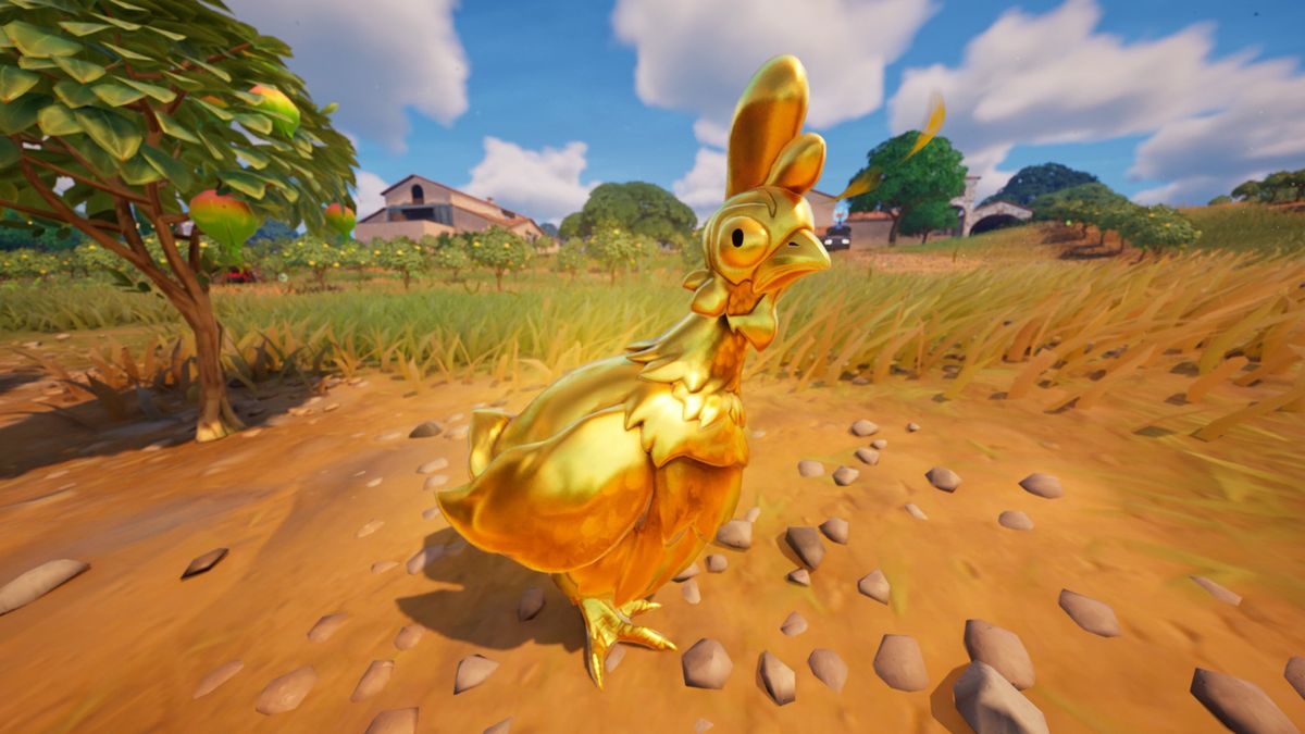 Fortnite Golden Chickens