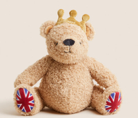 Coronation Bear Soft Toy, £15 | Ocado