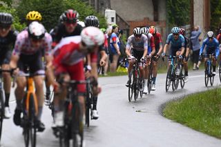 Tour de France 2021 - 108th Edition - 8th stage Oyonnax - Le Grand-Bornand 150,8 km - 03/07/2021 - Tadej Pogacar (SLO - UAE Team Emirates) - photo Gregory Van Gansen/PN/BettiniPhotoÂ©2021