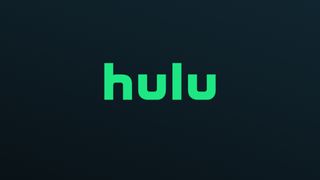 The Hulu logo in green on a black background