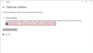 Windows Update download driver updates