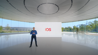 iOS 17 announcement during WWDC 2023 keynote
