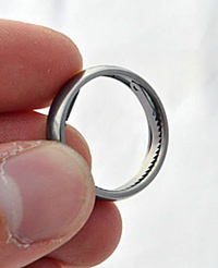 Shomer Tech Titanium Escape Ring