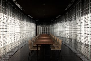 meeting room in Alberni by Kengo Kuma