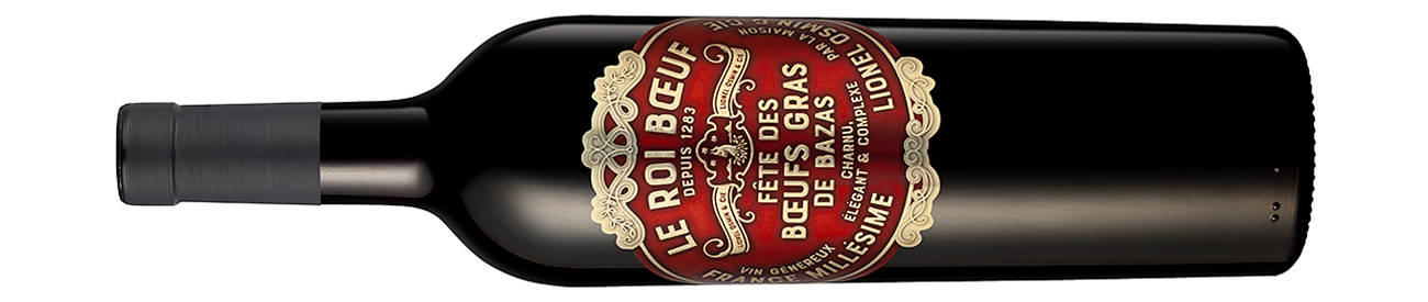 Bottle of red wine