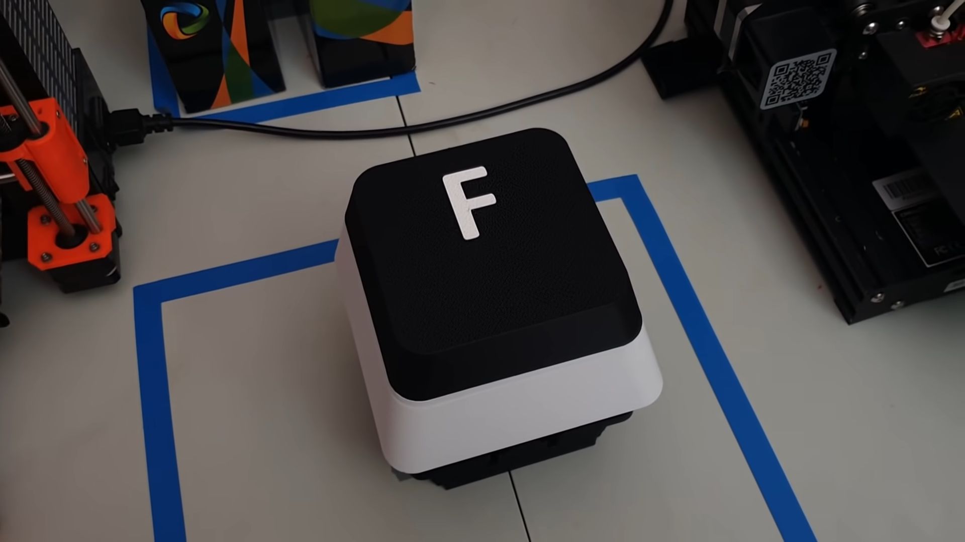 This legend made a giant F key that actually works | PC Gamer