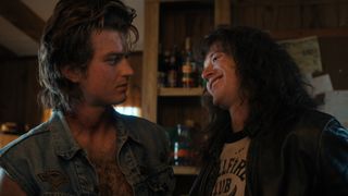 Steve Harrington (Joe Keery) and Eddie Munson (Joseph Quinn) in Stranger Things