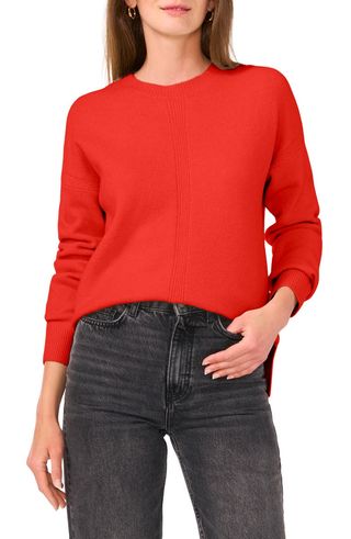 Cropped Crewneck Sweater