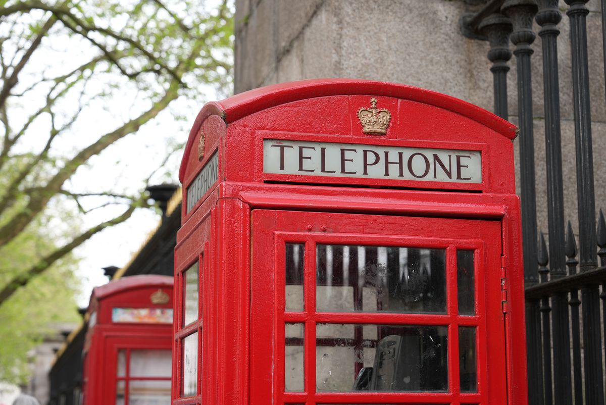London red telephone box taken with the Sony ZV-E1