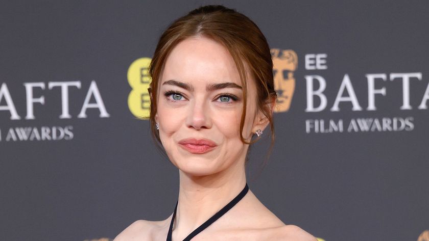 Emma Stone attends the 2026 EE BAFTA Film Awards at The Royal Festival Hall on February 22, 2026 in London, England. 