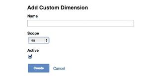 Create custom dimensions in the Google Analytics Admin section
