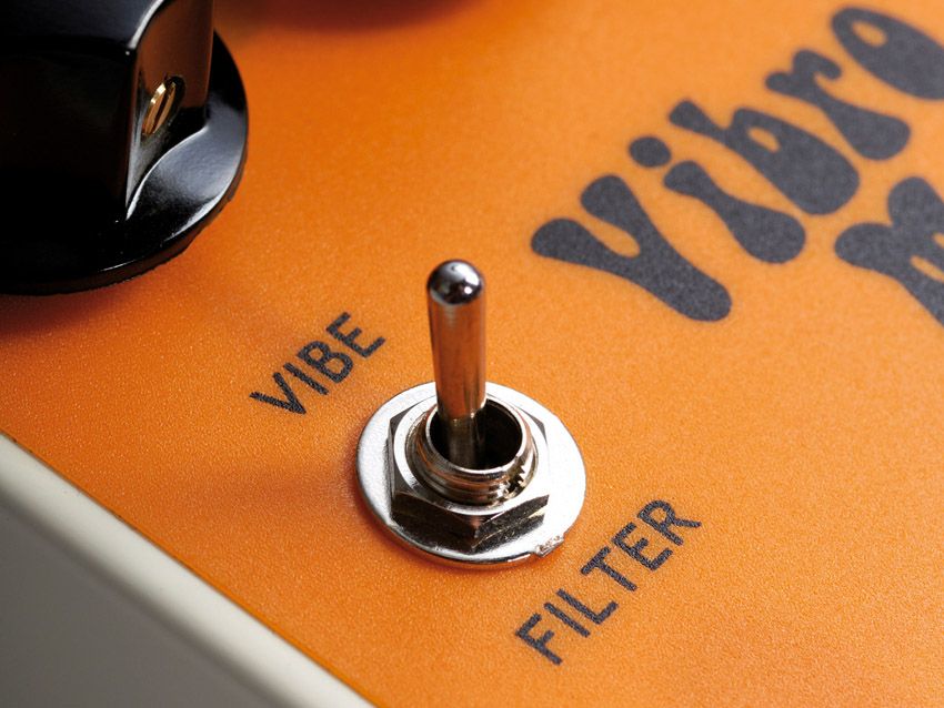 Pedal contains vibrato and filter effects that can be used alongside the tremolo.