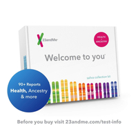 23andMe Health + Ancestry Service DNA Test: $229 $129 at Amazon