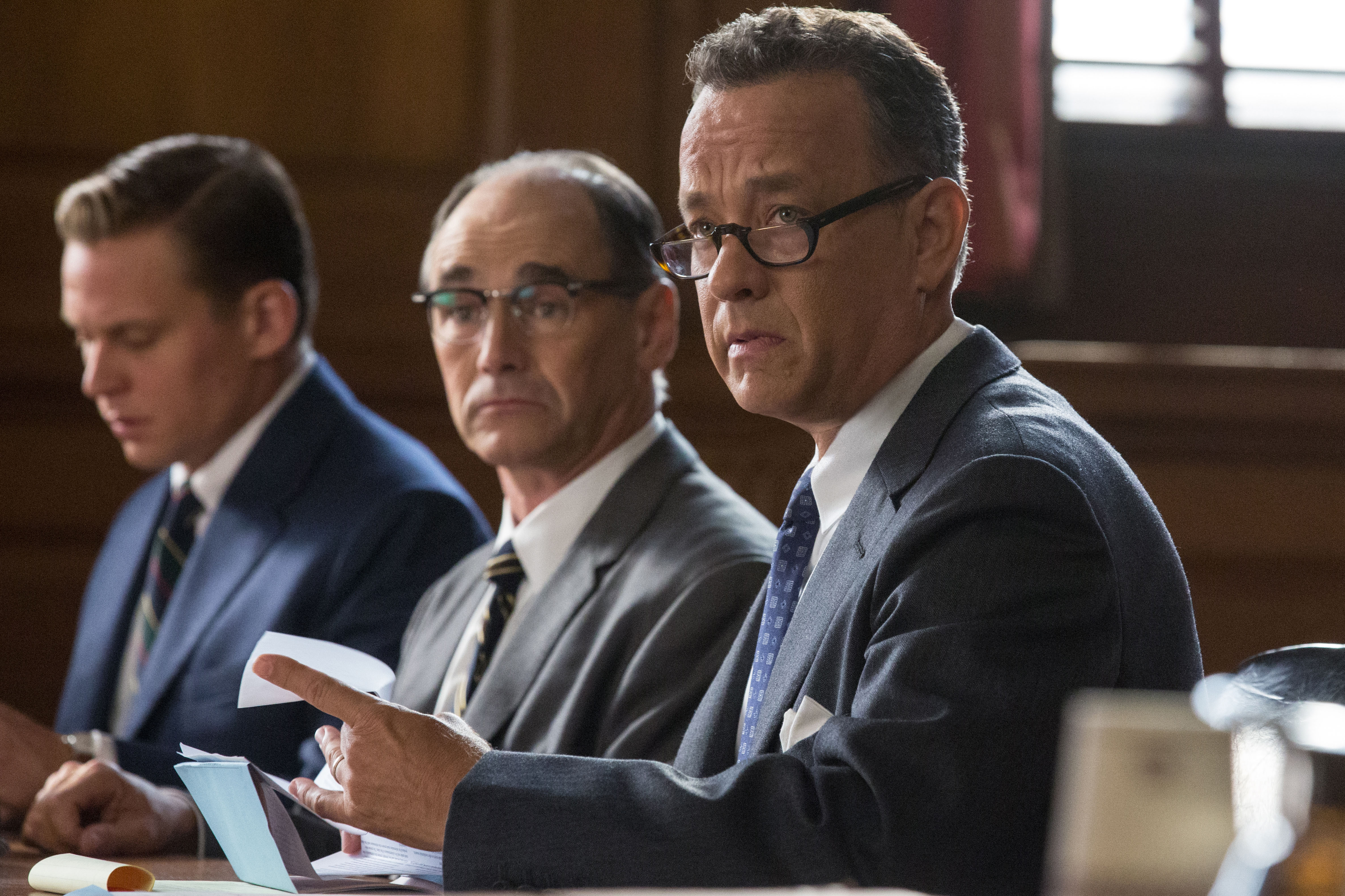 Tv tonight Tom Hanks and Mark Rylance star