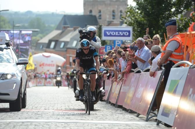 Ian Stannard (Team Sky) came close to a famous victory