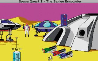 Space quest iv screen