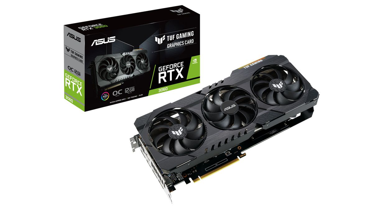 Asus GeForce RTX 3060 graphics card lineup