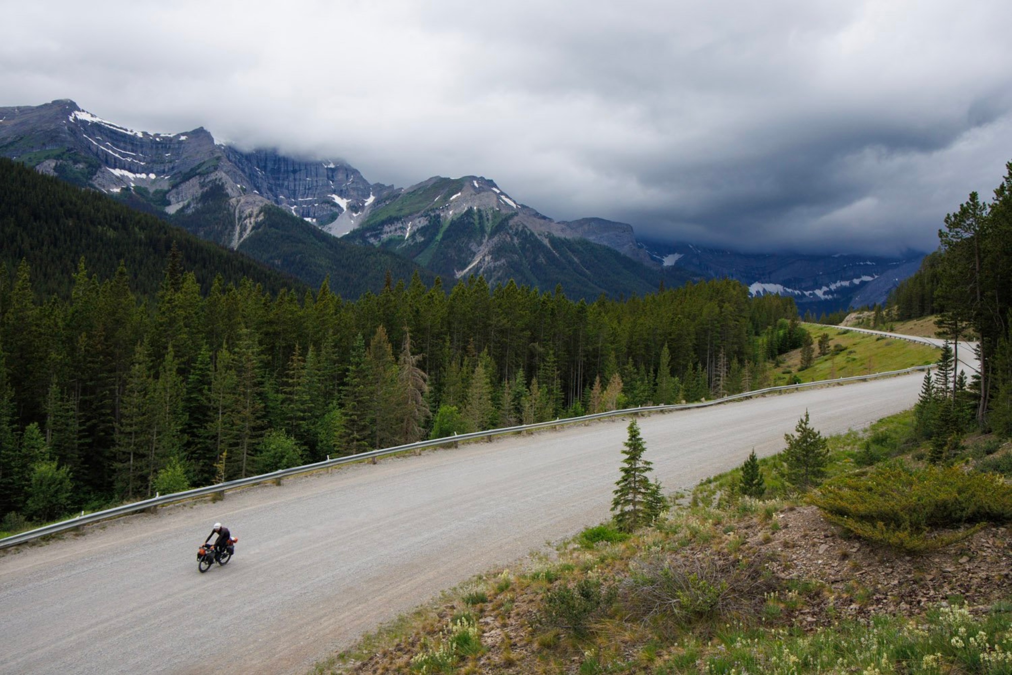 Canadian cyclist Alexis Cartier rode to every start line of the Life Time Grand Prix