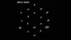 A single star repeats in a hexagonal pattern in this image during James Webb Space Telescope's alignment, released on Feb. 18, 2022.