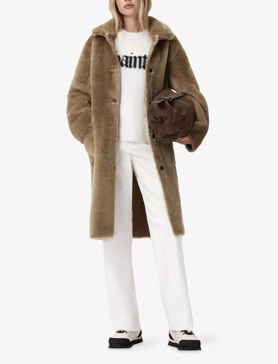 Selfridges, Serra Regular-Fit Reversible Shearling Coat