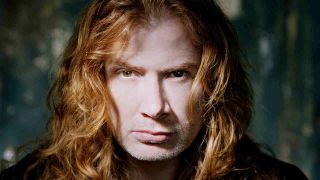 Megadeth’s Dave Mustaine in close up in 2007