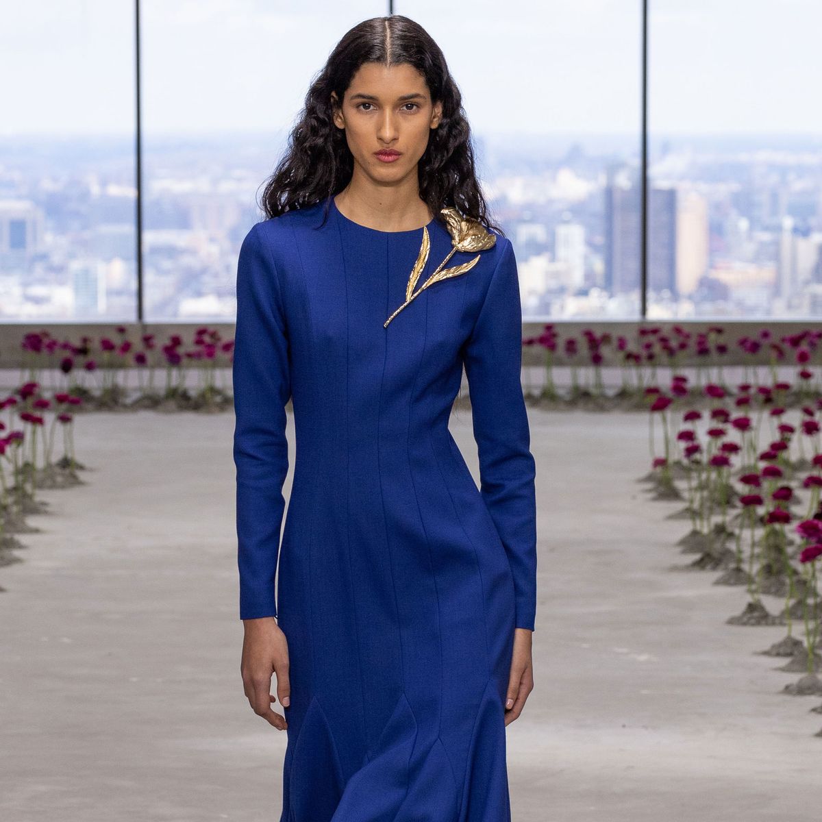 From Delicate Lace to Handmade Silk Rosettes, Carolina Herrera F/W 25 Was All in the Details
